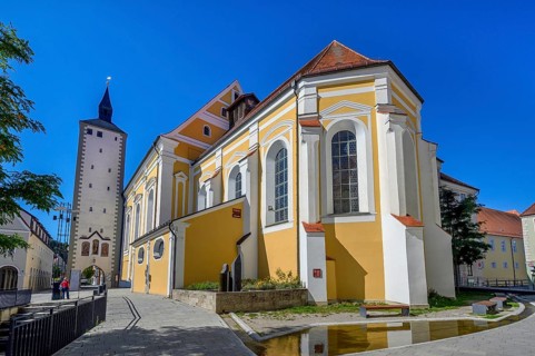 Lower Gate and Jesuit Church of the Annunciation of the Virgin Mary