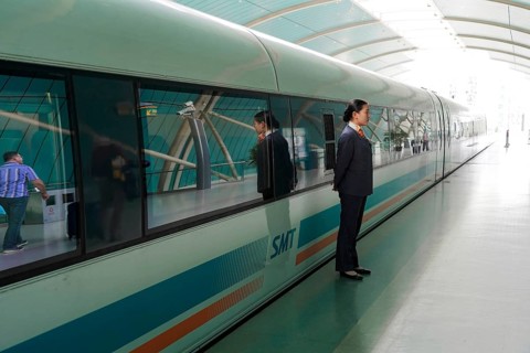 Shanghai Transrapid Maglev Shanghai Maglev Train Station Station