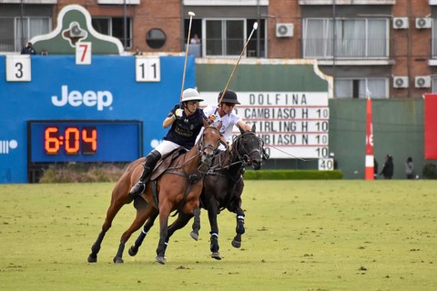 Scene from the 130th Argentine Open Polo Championship