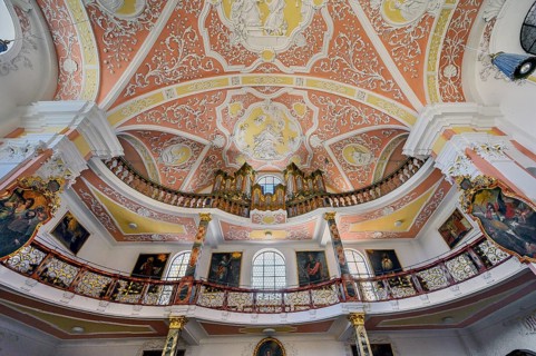 The organ loft