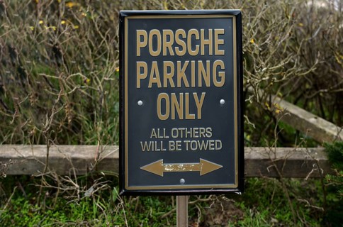 Porsche Parking Only