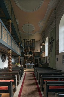 Interior of St Luke's Church