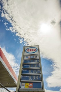 Very high petrol prices