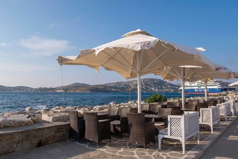 Restaurant by the sea