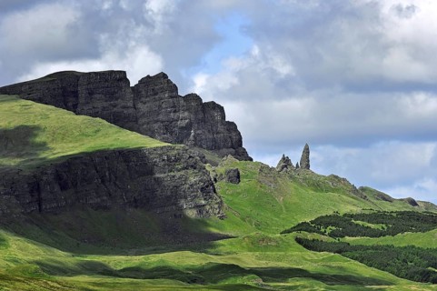 The rock pinnacle Old Man of Storr