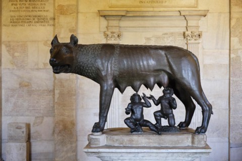 Bronze statue