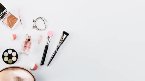 Cosmetics elegant makeup bag
