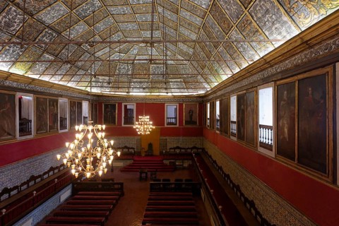 Interior view