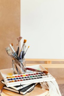 Studio with props painting_3