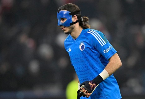 Goalkeeper Kamil Grabara FC Copenhagen