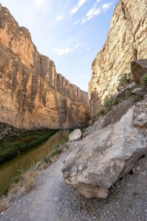 Santa Elena Canyon Trail on the Rio Grande