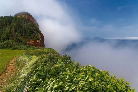view over the Gulf of Saint Lawrence