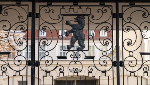 Wrought-iron gate