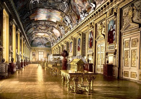A gallery in the Louvre