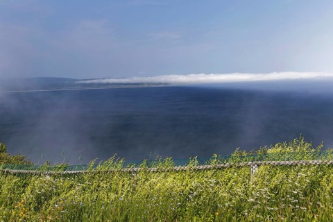 view over the Gulf of Saint Lawrence