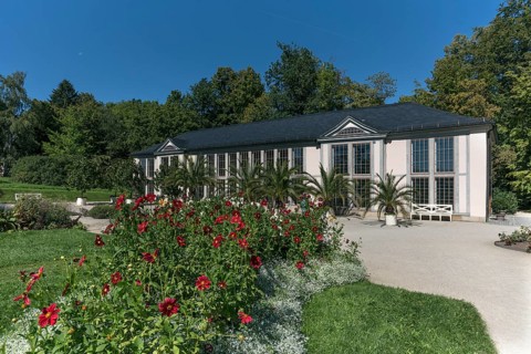 Old Orangery in Rosenau Castle Park