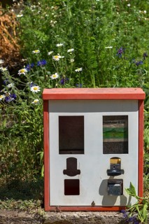 Chewing gum vending machine from the 1950s