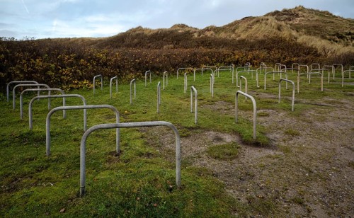 Bicycle car park for bicycles
