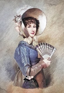 Ladies' fashion in the Biedermeier period