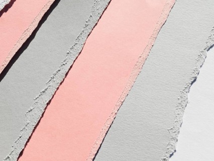 Colored ripped paper