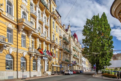 Historic Hotel Pazifik am spa garden
