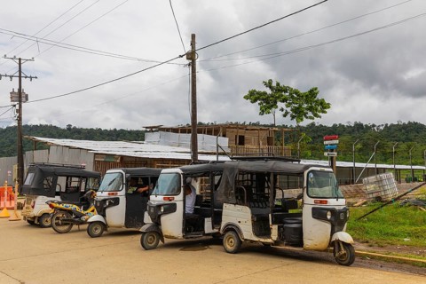 Tuk Tuk at the airport