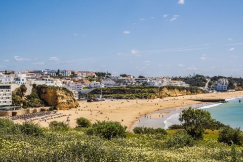 Awesome view of Albufeira Beach
