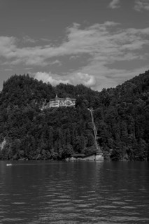 The Historical Grandhotel Giessbach on the Mountain Side on Lake Brienz in Bern Canton