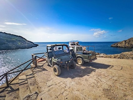 Vehicles may only drive on Giannutri with special authorisation from the National Park Authority