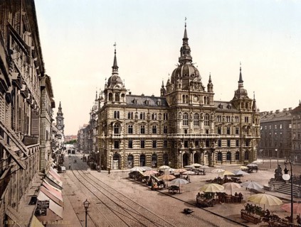 The courthouse of Graz