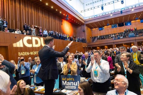 The new state chairman of the CDU Baden-Wuerttemberg