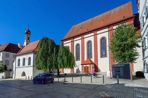 Crypt chapel St. Michael and right church St.Stephan