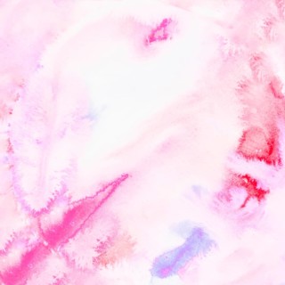 Abstract pink watercolor brushed texture background