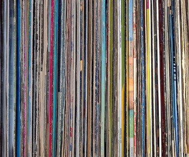 Collection of old LPs