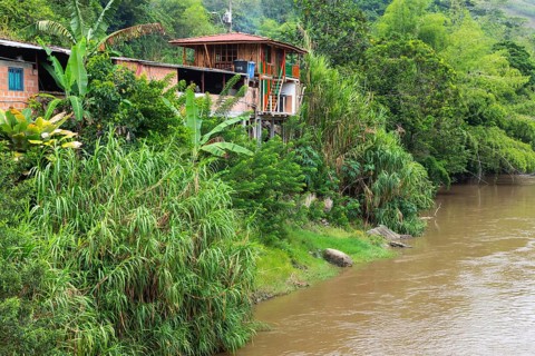 House on the La Vieja River