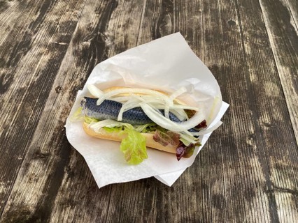 Bismarck herring roll