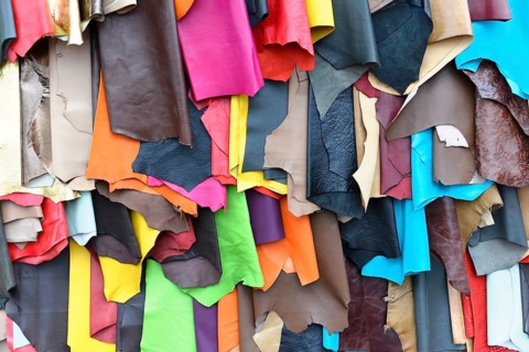Miscellaneous leather pieces