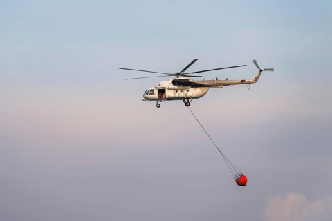 Turkish Fire Rescue Helicopter