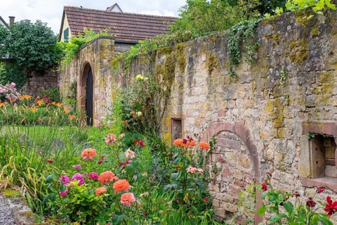 Monastery wall