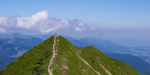 Hiking trail from Fellhorn