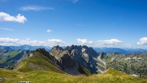 Panorama from the Grosser Daumen