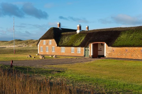 Historic farm in the dunes by Tim's car park