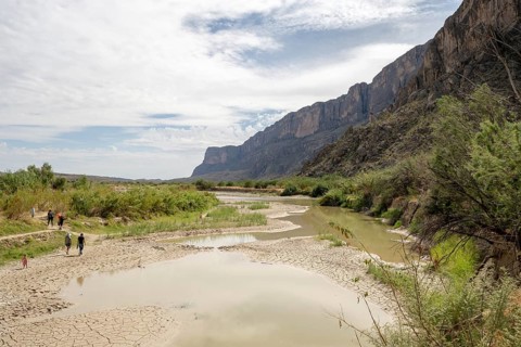 Santa Elena Canyon on the Rio Grande