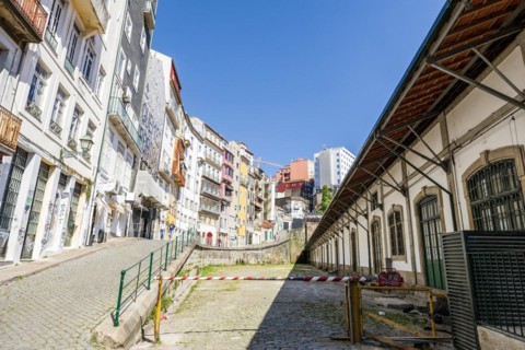 Great view of Porto or Oporto the second largest city in Portugal