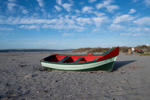 Fishing boat at the harbour