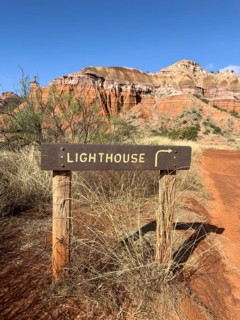 Sign at the Lighthouse Trail