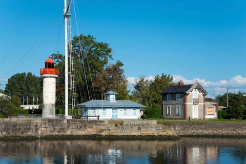 Lighthouse at the east pier