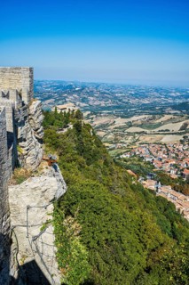 View from Guaita Castle