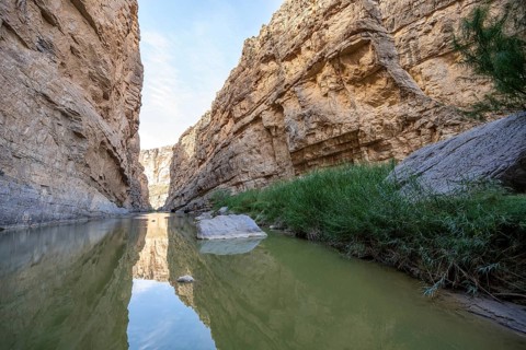 Santa Elena Canyon Trail on the Rio Grande