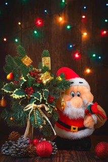 Christmas flower arrangement